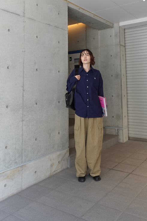 エンブロイダリーBIGシャツ